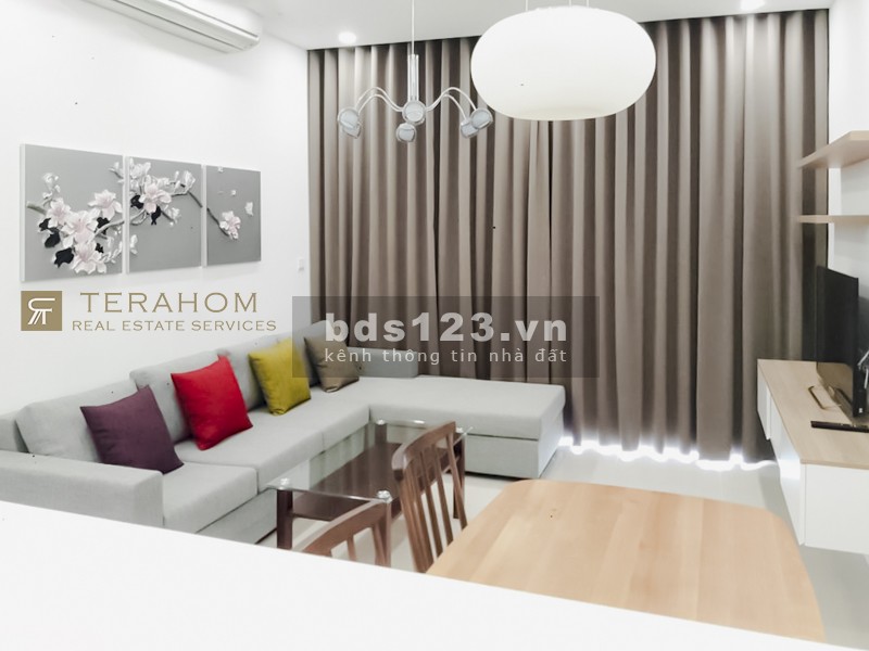 Giá chỉ 21tr bao PQL, cho thuê căn hộ Estella Heights 1pn Full nội thất, tầng cao thoáng mát.
