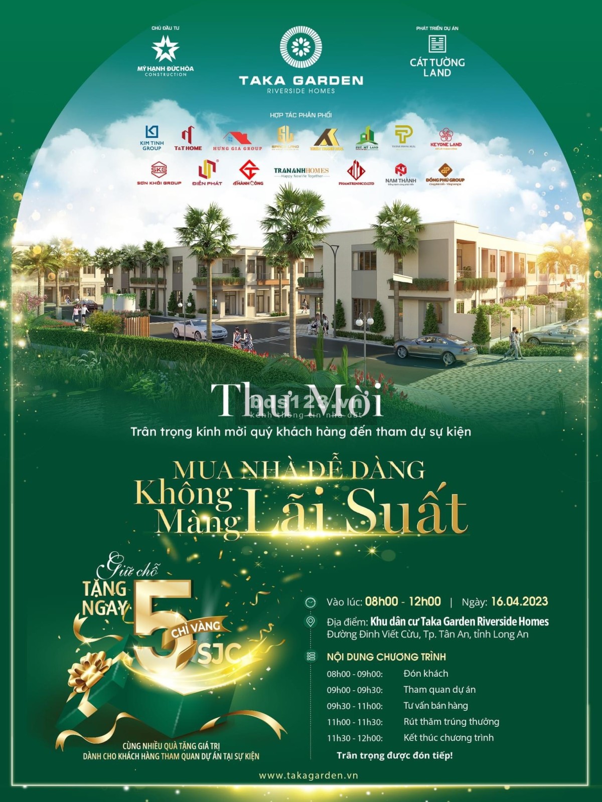 Bán biệt thự dự án Khu dân cư ven sông Cát Tường Phú Viên Taka Garden Riverside Homes