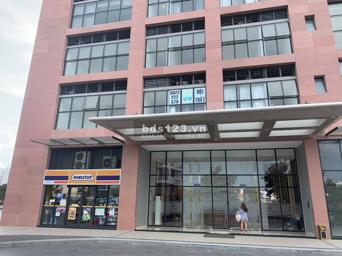 Cho thuê khu văn phòng Officetel The Sun Avenue, diện tích 30-60m2, cho thuê giá rẻ, nội thất có sẵn
