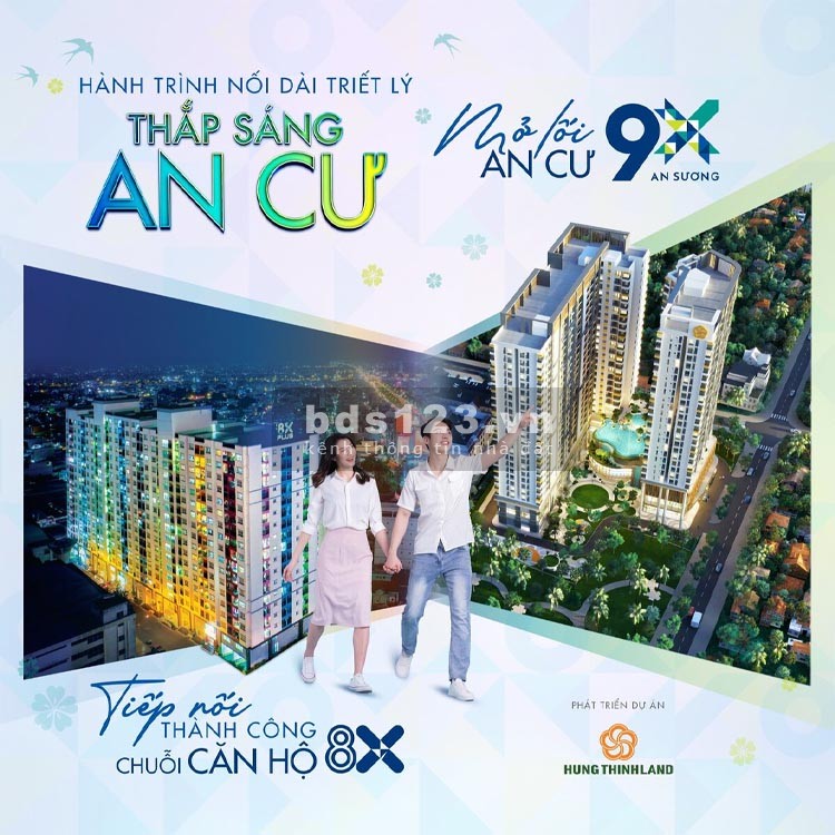 Bán căn hộ dự án chung cư 9X An Sương - Chỉ với 2,8 tỷ đã có thể sở hữu căn hộ đẹp tại TPHCM
