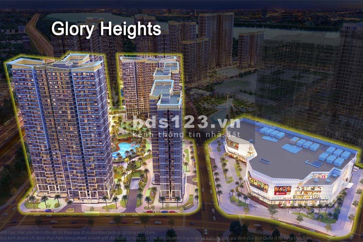 Chính thức mở bán căn hộ Glory Heights giỏ hàng 100 căn dự án Vinhomes Grand Park Quận 9