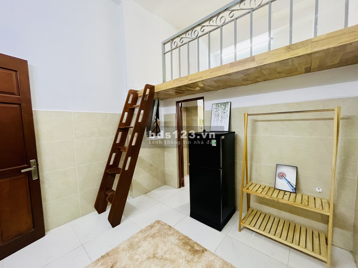 Cho thuê căn hộ dịch vụ có gác tiện nghi duplex tiện nghi Thành Thái - Lý Thường Kiệt