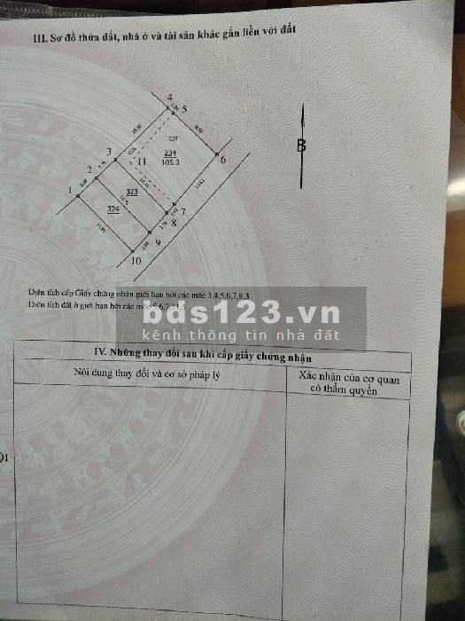 Bán đất 105m - Mặt tiền 15m Phương_Canh - Nam_Từ_Liêm - Ngõ thông - 7 chỗ - Cách đường 32 chỉ 500m