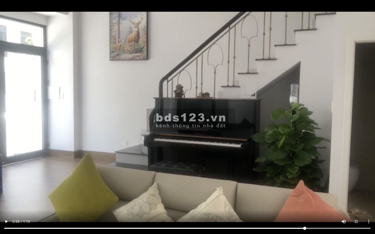 Vinhomes quận 9 cho thuê nhà nguyên căn full nội thất để ở 1 trệt 4 lầu