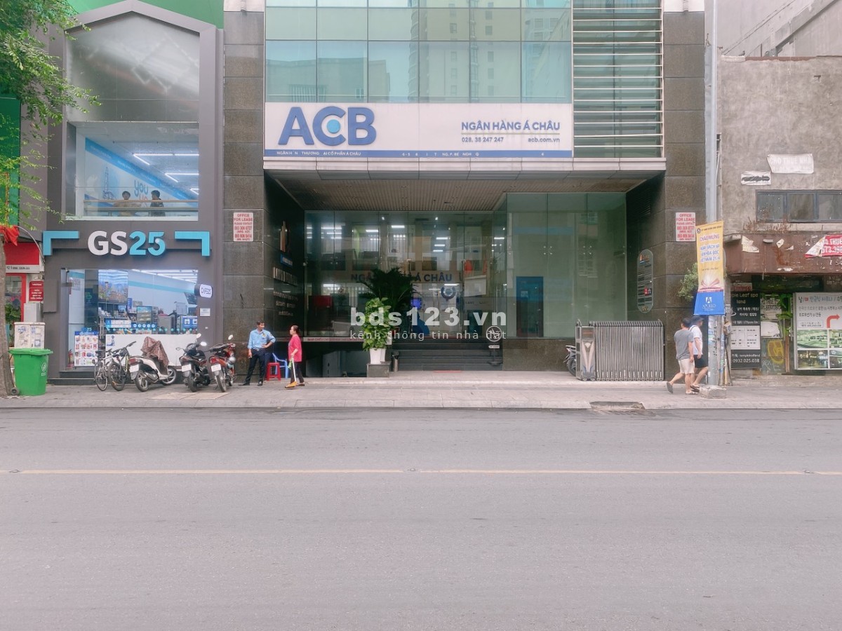 Cho thuê văn phòng gấp 75m2, mặt tiền Hai Bà Trưng, Q.1