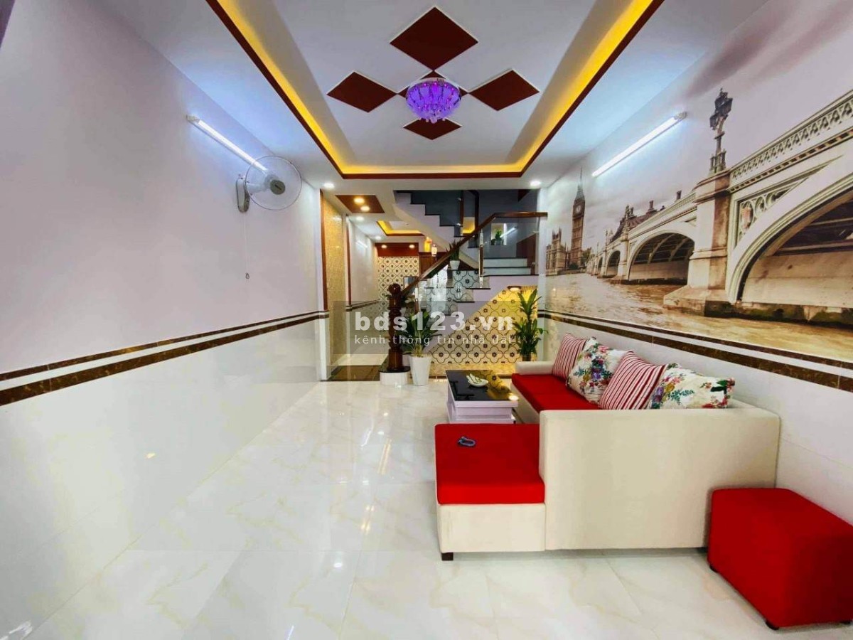 Bán nhà Nguyễn Duy Cung P12 Gò Vấp nhà mới đẹp. DT 39,12m2. Giá 3,88 tỷ