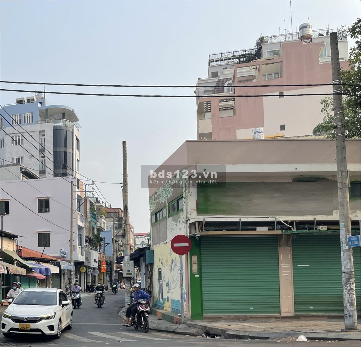 Cho thuê nhà GÓC 2 mặt tiền đường Bà Lê Chân, P.Tân Định, Q1. Diện tích: 7,3 x 6.5m, 1 trệt 1 lầu
