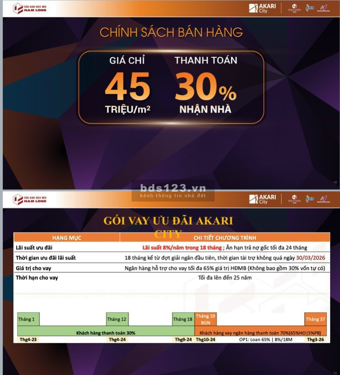 Bán căn hộ cao cấp chuẩn Nhật – Akari Bình Tân với giá chỉ 1 tỷ đồng.