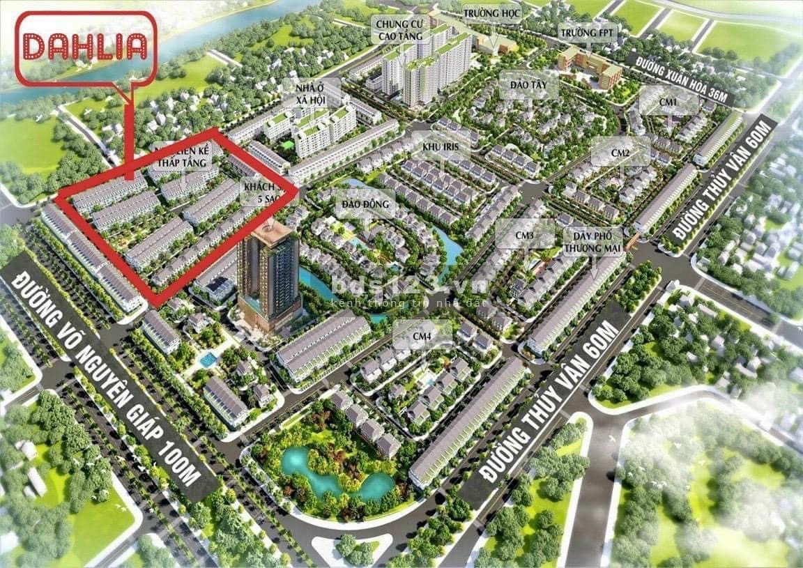 Bán nhà liền kề tại Ecogarden chỉ với giá 4.1x tỷ/căn và view công viên.