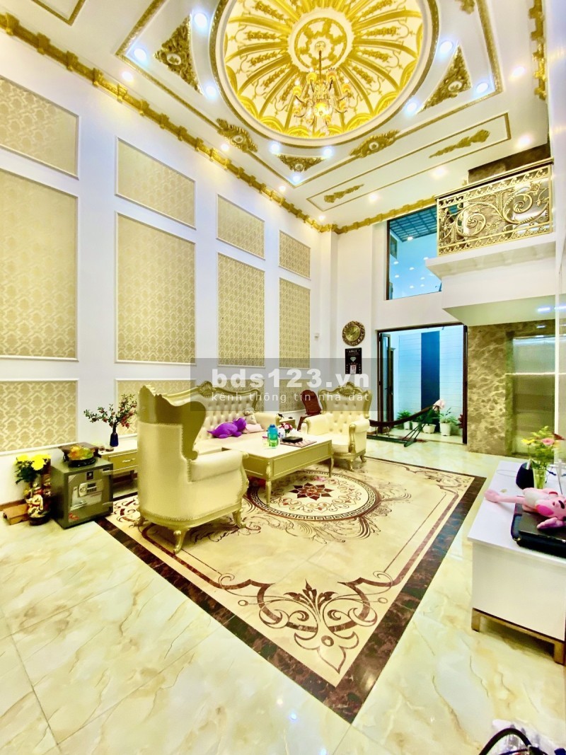 Giảm nhanh 7 tỷ, bán nhà biệt thự trịnh Đình Trọng giáp Tân Bình, 115m2 (10m x 15m) 5 tầng thang máy