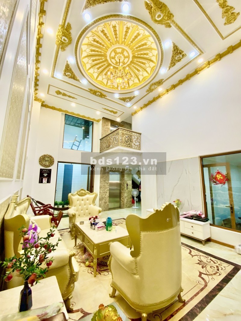 Giảm nhanh 7 tỷ, bán nhà biệt thự trịnh Đình Trọng giáp Tân Bình, 115m2 (10m x 15m) 5 tầng thang máy