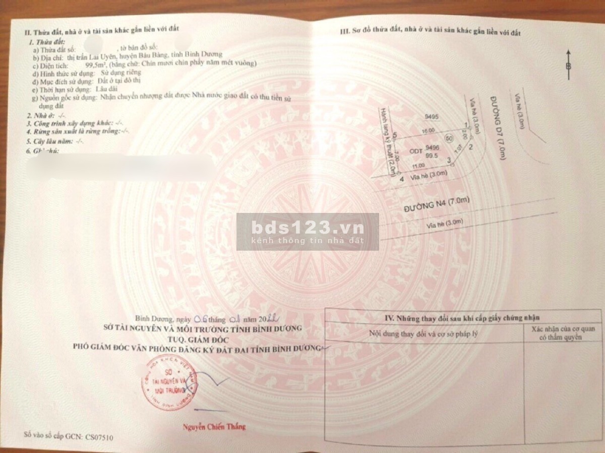 Tôi cần bán gấp lô đất tại Lai Uyên Bàu Bàng , sổ sẵn, tôi bao giấy tờ , công chứng ngay..