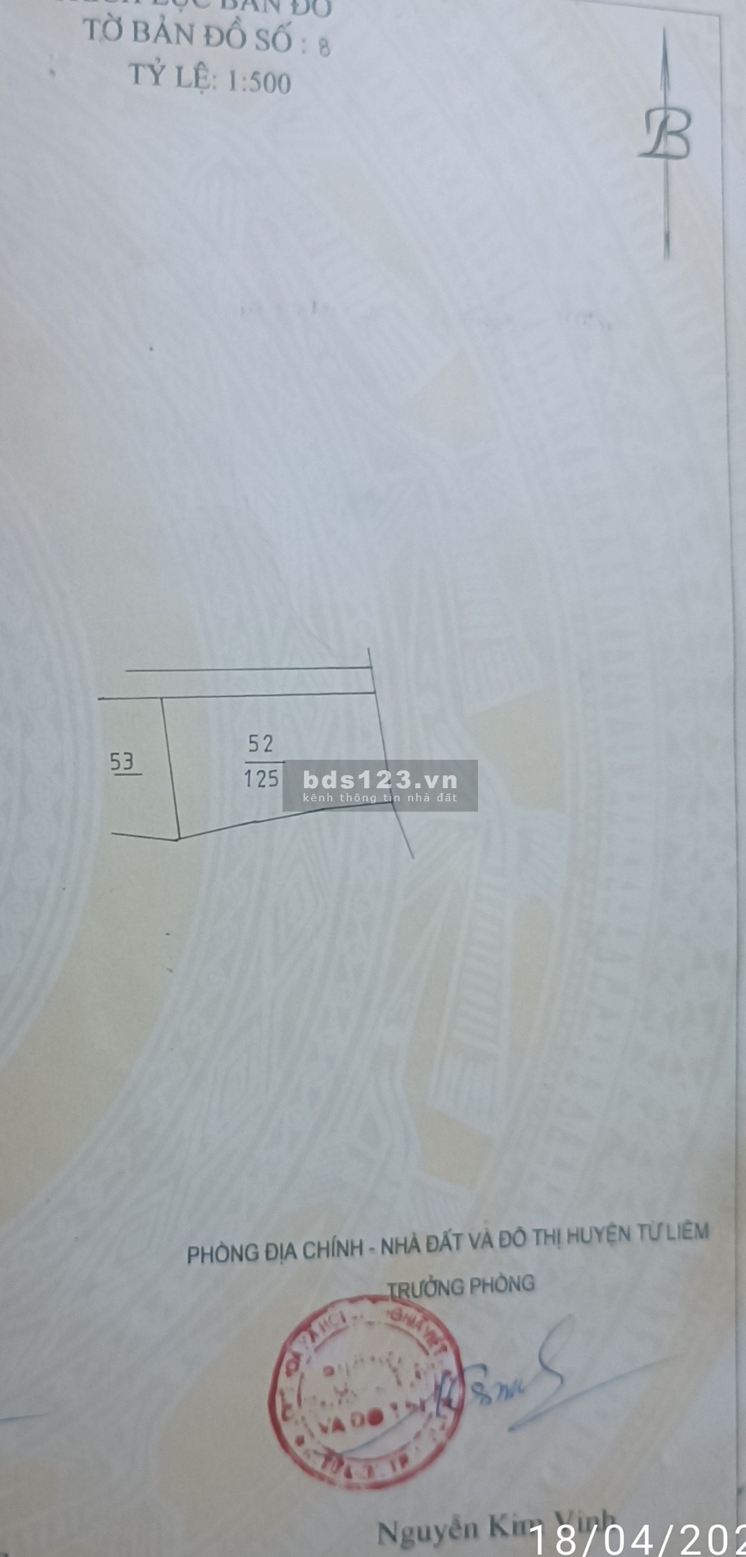 Bán đất 125m Mặt tiền 16m cách trường ĐHCN Hà Nội khu B chỉ 500m, đường ô tô 4 chỗ