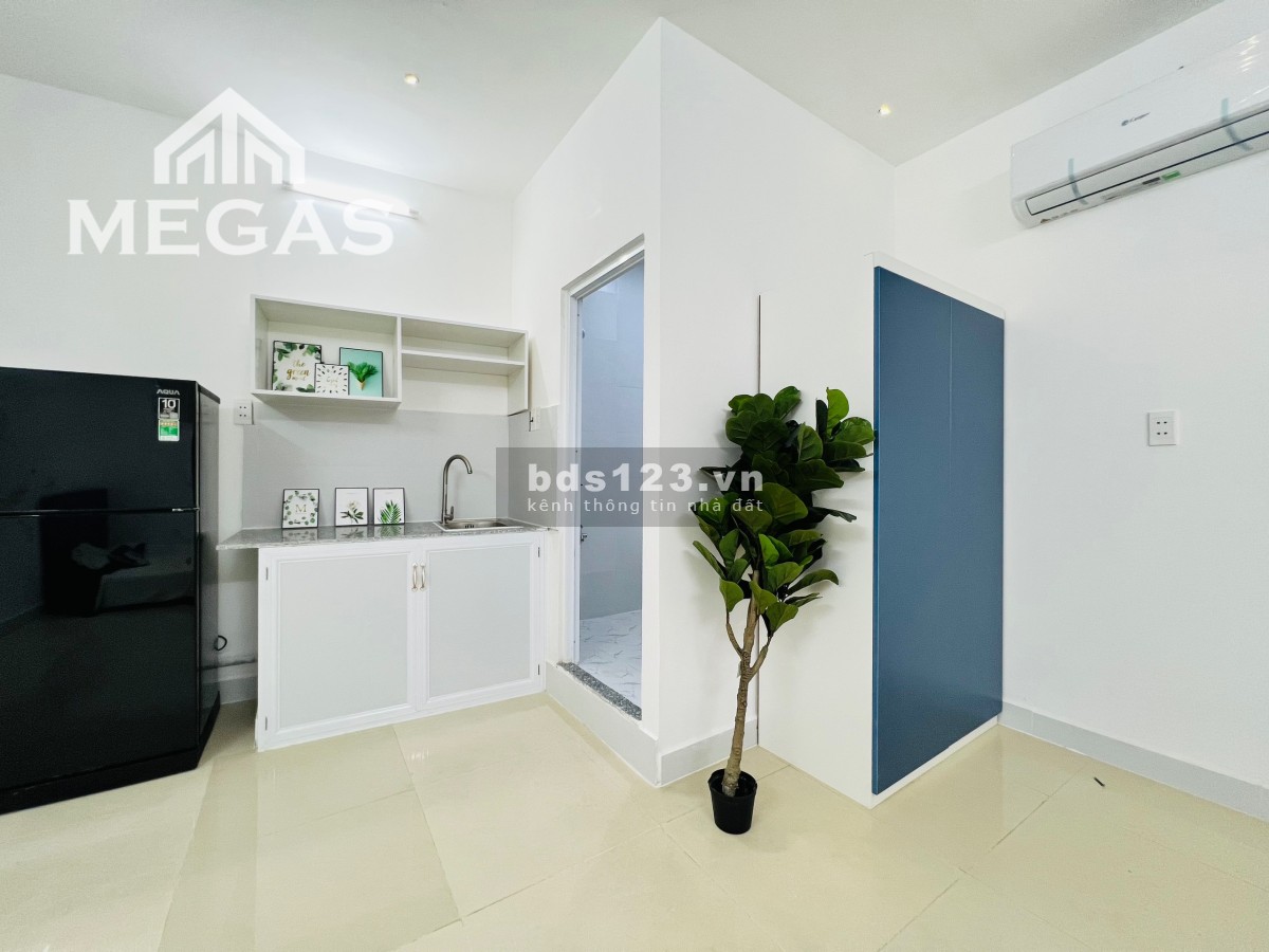 Cho thuê phòng trọ - Căn hộ mới khai trương - Full nội thất ngay Hoàng Hoa Thám - 30M2 giá rẻ thoáng