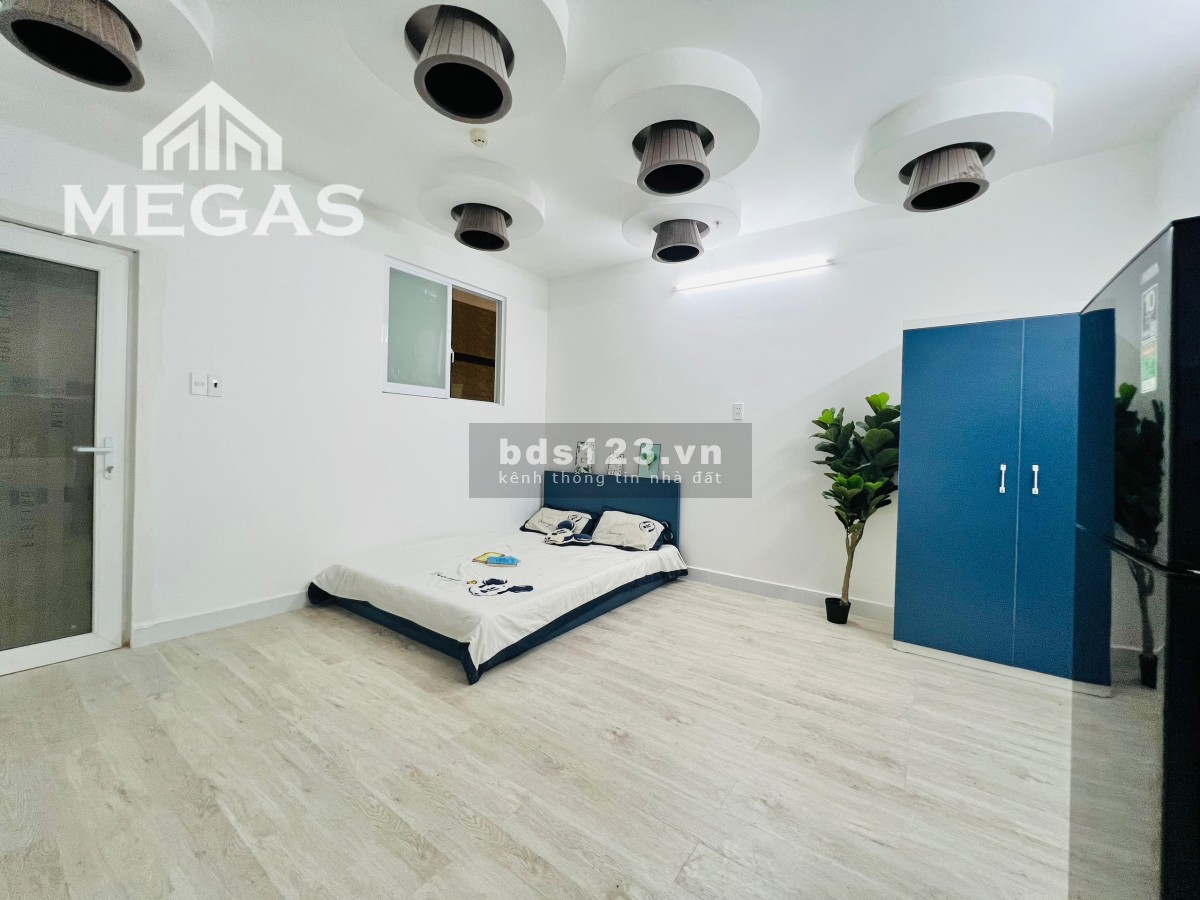 Cho thuê phòng trọ dạng căn hộ mới xây ngay Hoàng Hoa Thám - Full NT cao cấp 30M2 - Gía rẻ, thoáng