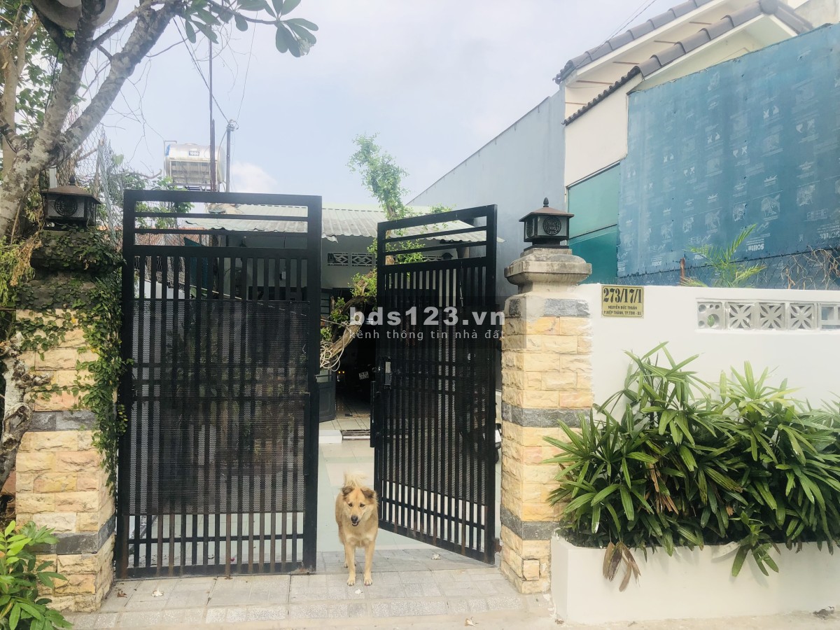 Chính chủ bán nhà phố hẻm 273 Nguyễn Đức Thuận,100m2 full thổ cư. hẻm oto 7 chỗ