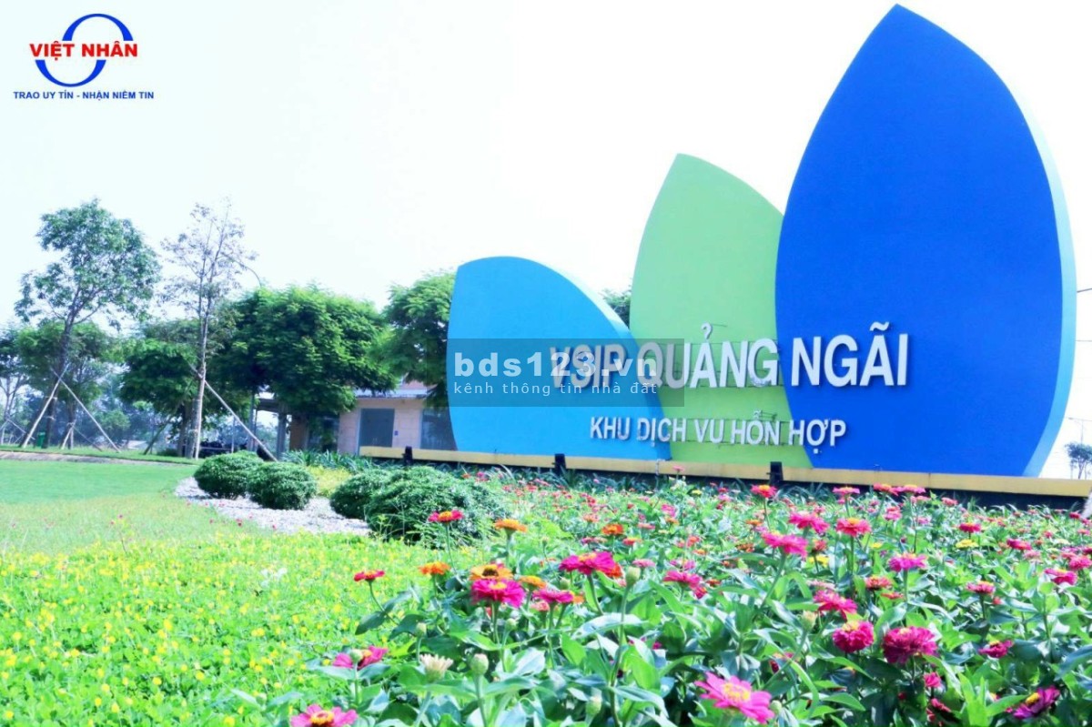 Bán đất nền dự án khu dịch vụ hỗn hợp Vsip Quảng Ngãi. Lô góc Sạch đẹp