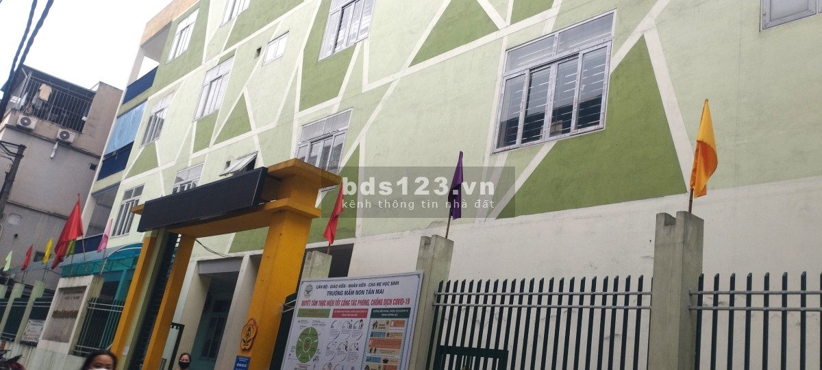 BÁN CĂN NHÀ PHỐ TÂN MAI :40M2, GIÁ CHÀO 2.888 TỶ