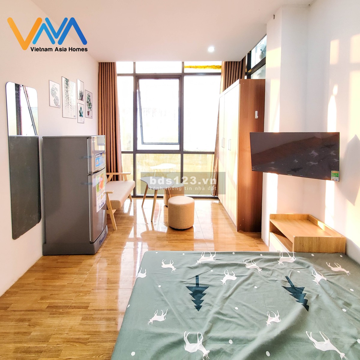 Cho thuê chung cư mini VnaHomes 29 Ngõ Hàng Cháo đối diện sân vận động Hàng Đẫy
