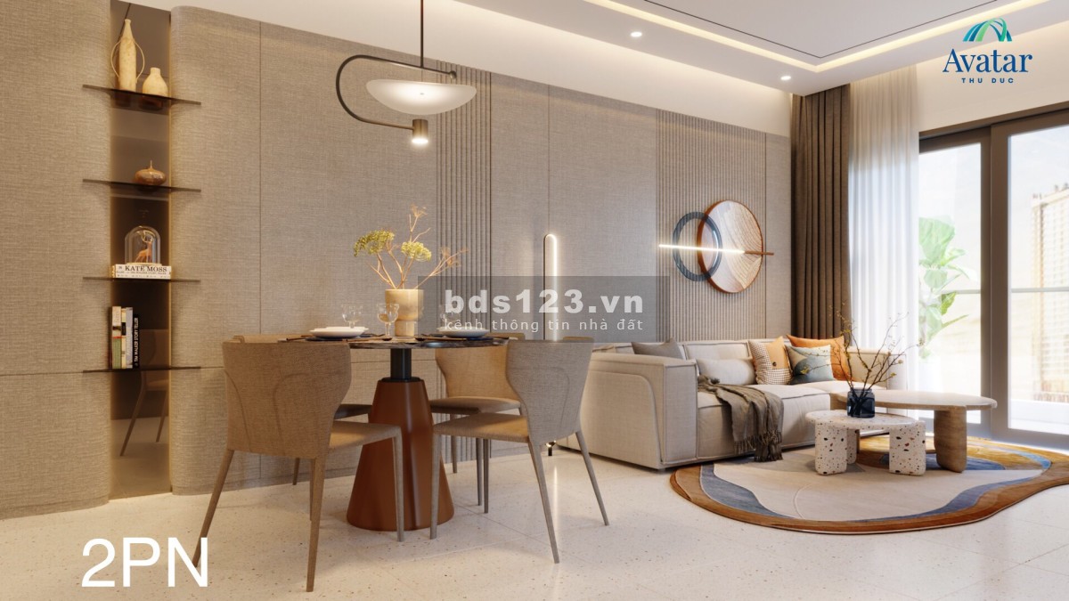 Bán căn hộ Avatar Trung tâm TP Thủ Đức - 2PN /73m2 - 2.2 Tỷ Đầu tư đón sóng Vành Đai 2