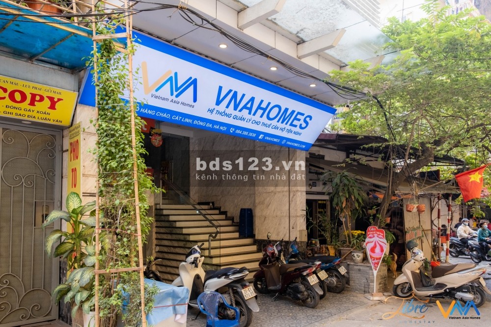 Căn hộ dịch vụ VnaHomes 29 Ngõ Hàng Cháo đối diện Sân Vận Động Hàng Đẫy