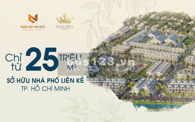 Chính thức mở bán đất King Hill Residence - Bến lức, Long An