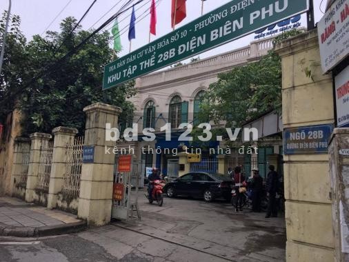 Cần bán nhanh chỉ hơn 7tỷ nhà trung tâm Hoàn Kiếm Ba Đình TT 28B Điện Biên Phủ