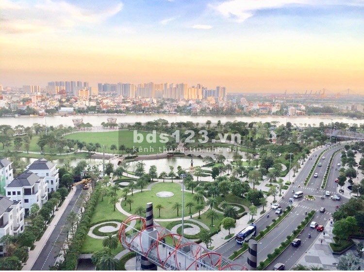 Cho thuê căn hộ tháp Landmark 81 3PN đầy đủ nội thất giá 58tr, tầng cao vew sông xịn xò.