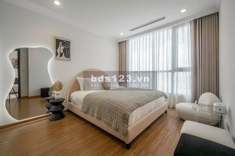 Cho thuê căn hộ tháp Landmark 81 3PN đầy đủ nội thất giá 58tr, tầng cao vew sông xịn xò.