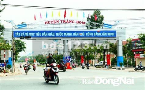 Bán đất khu dân cư Sông Thao liền kề khu công nghiệp và Trung tâm Hành chính huyện Trảng Bom