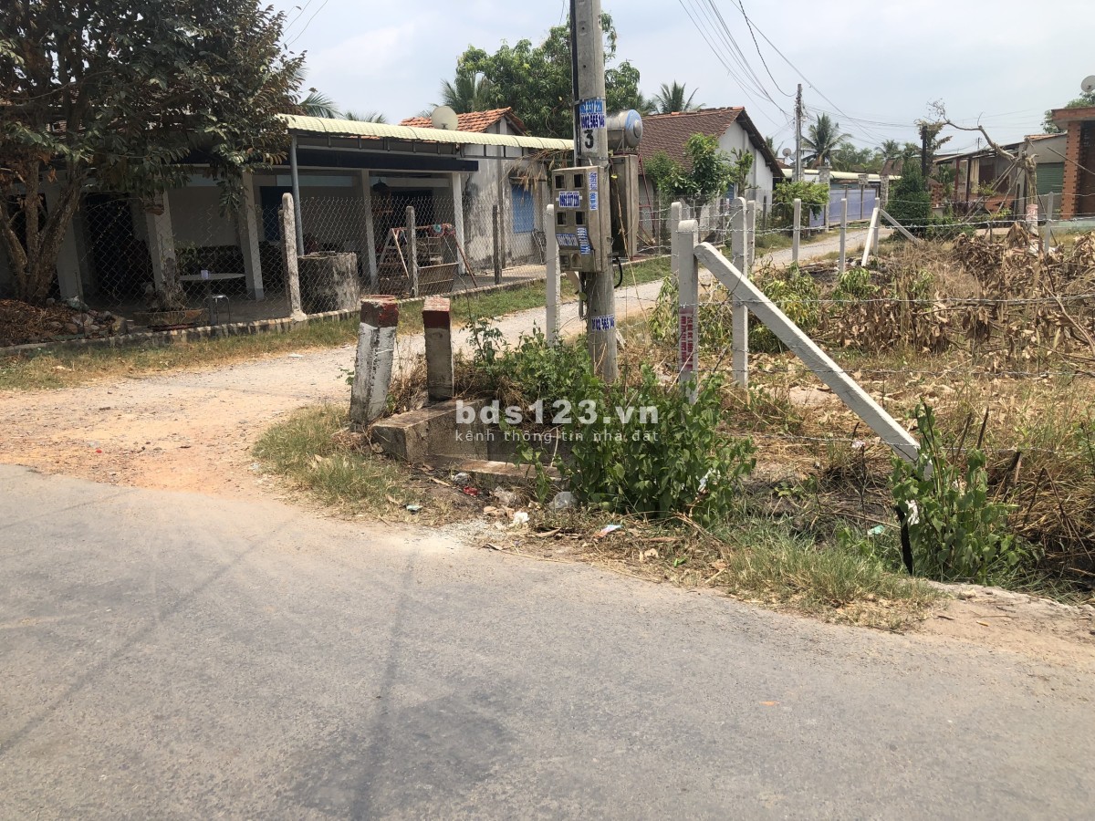 Bán đất Trảng Bàng giá rẻ, khu dân cư đông, mặt tiền nhựa trước đất, đường thông