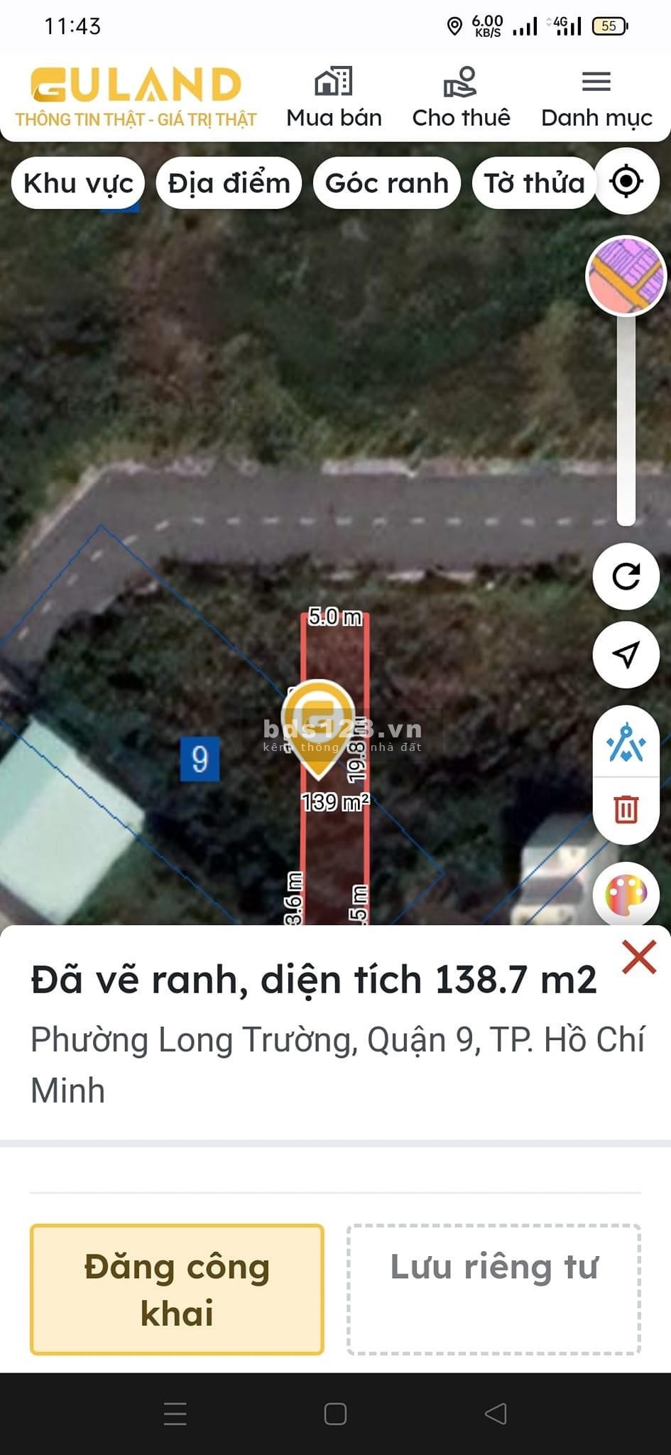 Bán đất đường Trường Lưu, quận 9 trục Kết nối Vành Đai 3 chỉ 15 phút về trung tâm Q2 nhỉnh 30tr/m2