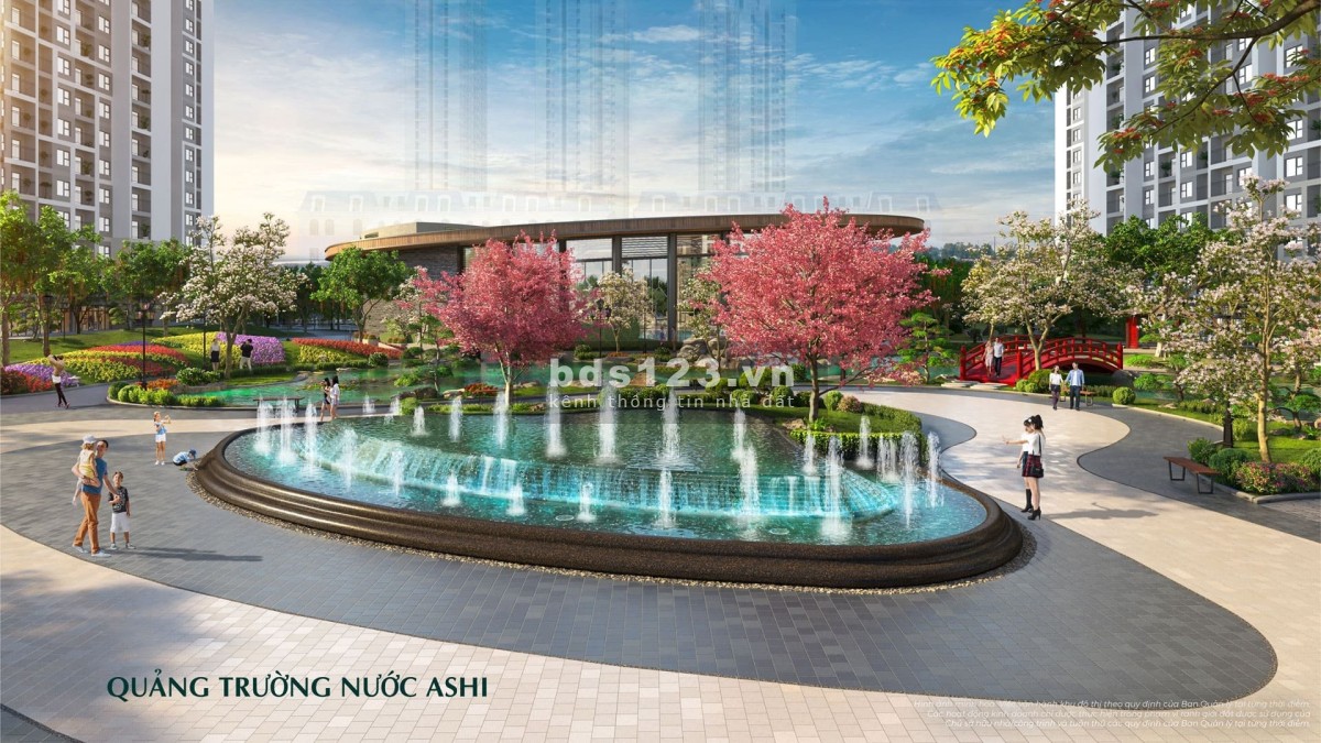 Bán 3PN Sakura Vinhomes Smart City ở ngay view bể bơi nhỉnh 3 tỷ, hỗ trợ 70% vốn tự có chỉ từ 800tr