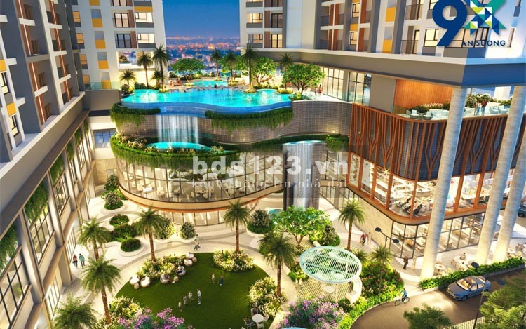 Bán căn hộ dự án 9X An Sương, căn 2PN, DT 70m2, giá rẻ chỉ 2,1 tỷ đồng