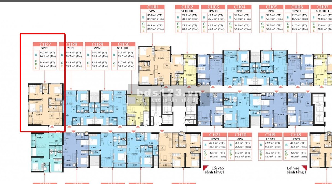 Chiết khấu khủng cho căn hộ 3PN 81m tòa SA3 Vinhomes Smart City giá 3.2 Tỷ
