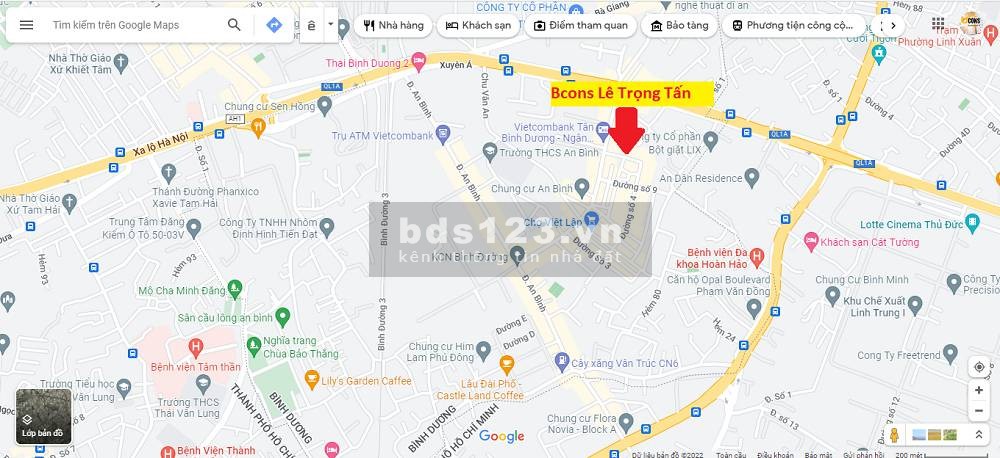 Bcons Lê Trọng Tấn - dự án căn hộ hot nhất khu vực khu Đông