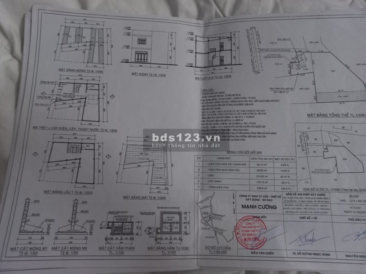 Bán nhà ấp 2 xã Đa Phước - Bình Chánh