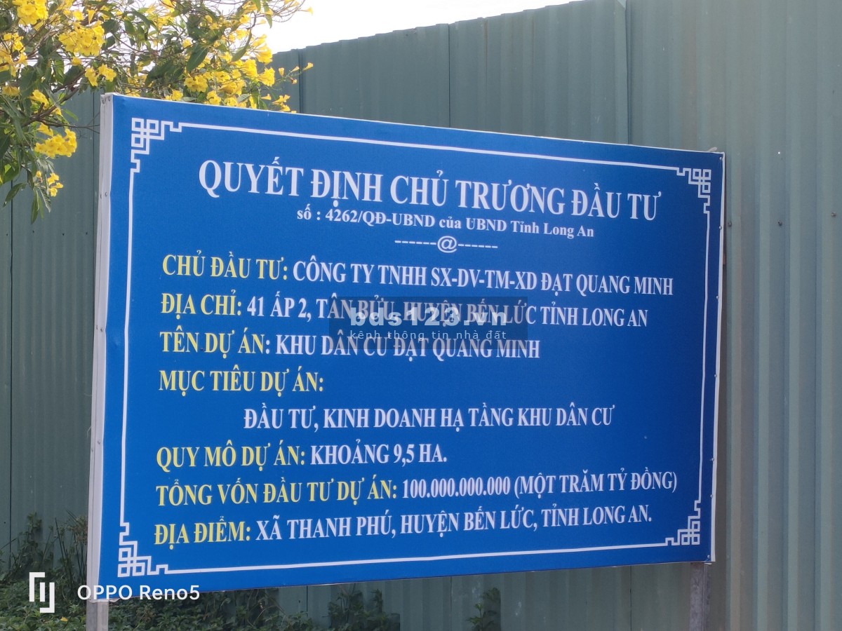Chính thực mở bán đất nền dự án King Hill Residences Bến Lức, Long An giá chỉ 25 triệu/m2