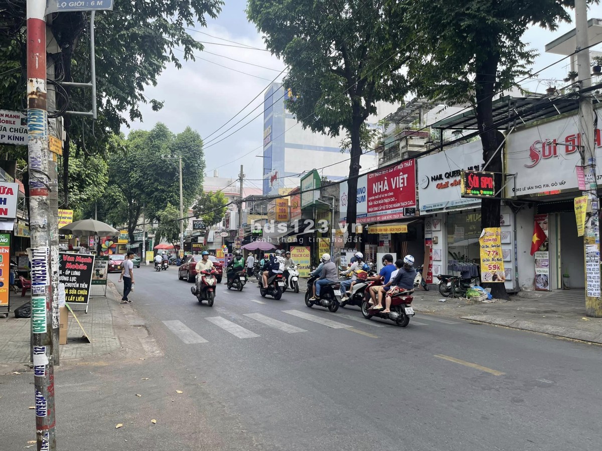 Bán nhà Lê Văn Thọ, hẻm xe hơi thông ra 2 đường lớn, nhà 2 mặt tiền trước sau - Giá cực tốt 4,8 tỷ