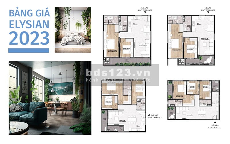 Bán căn hộ Elysian giá tốt, ưu đãi hấp dẫn, tầm nhìn đắt giá chỉ từ 51 triệu/m2 liên hệ 0932338963