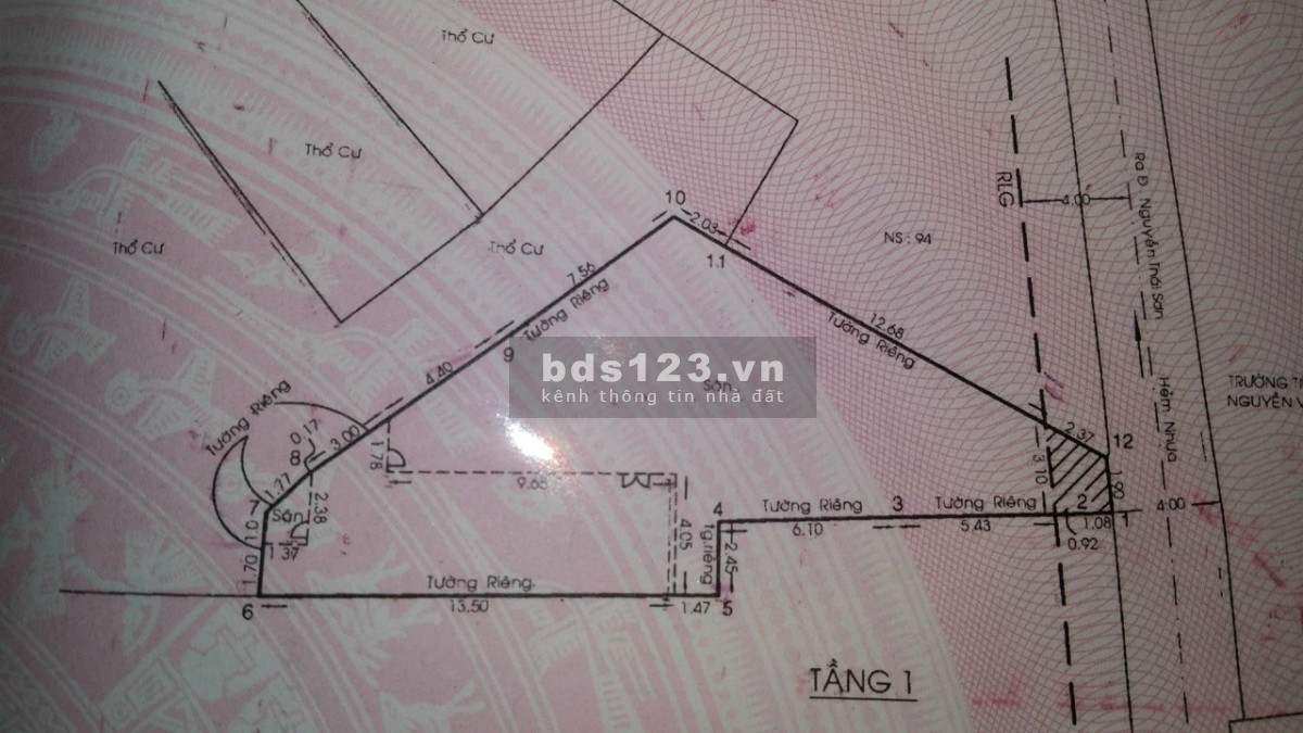212m2/ giá 14 tỷ, Số: 104/8 Nguyễn Thái Sơn. P. 3, HXH.100m Thông >< Bv. 175.