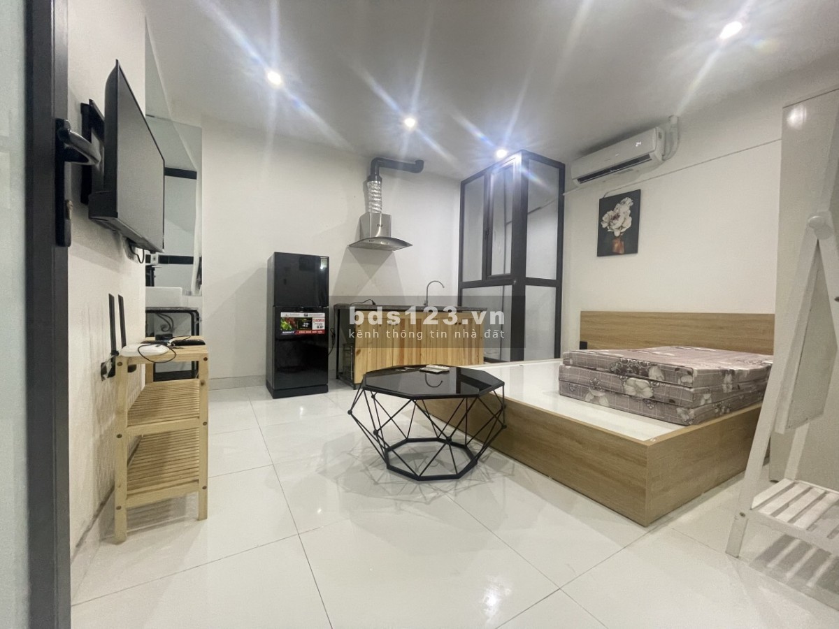 Cho thuê căn hộ CCMN full đồ cực đẹp tại Hoàng Ngân