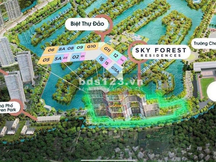 Bán căn hộ chung cư Sky Forest Residences Ecopark ưu đãi giá tốt chỉ cần vốn 15%