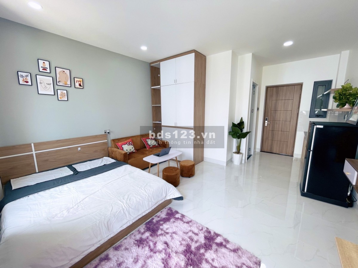 CĂN HỘ DV full NT cao cấp gần ngã tư Hàng Xanh view thẳng Landmark tại Bình Thạnh