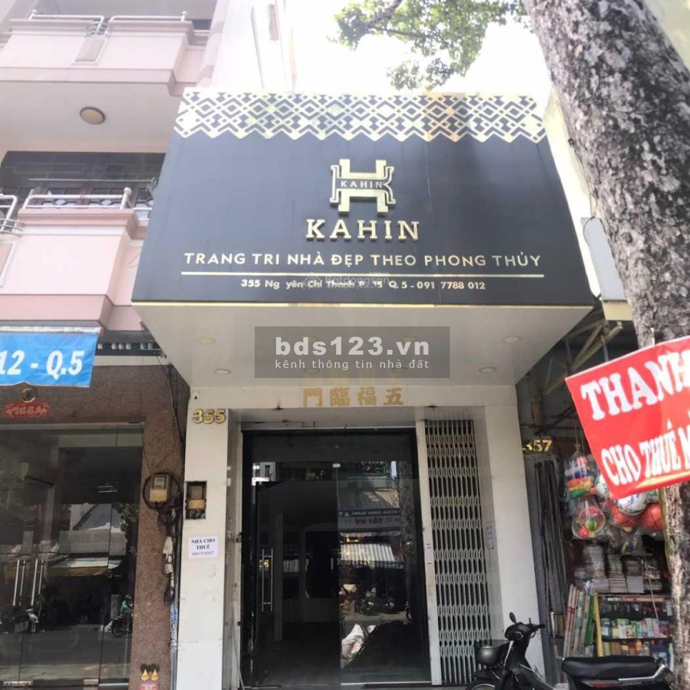 Cho thuê nhà MT kinh doanh Trung tâm Quận 5 Nguyễn Chí Thanh - Giá 28tr/ tháng