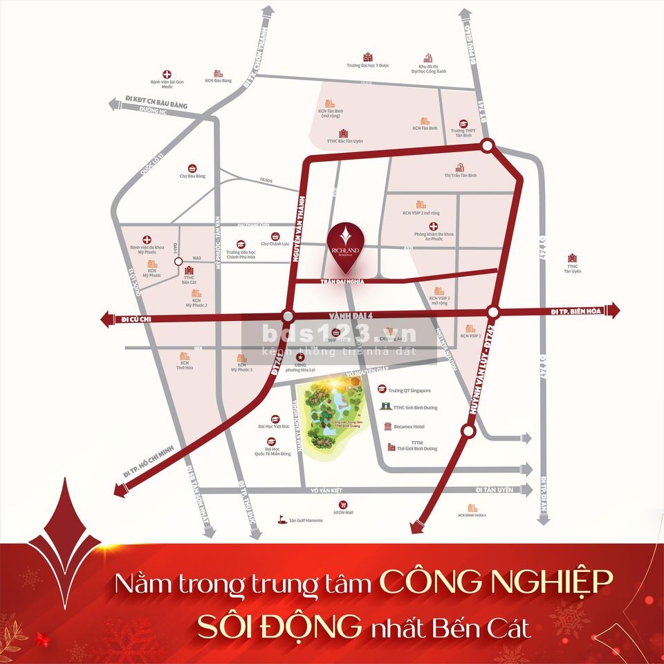 Bán đất nền dự án chỉ với 246 triệu sở hữu ngay đất nền tại Hòa Lợi Bến Cát Bình Dương