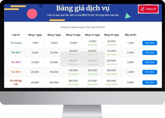 Đăng tin VIP bán chung cư Hà Nội tại website BĐS có hiệu quả?