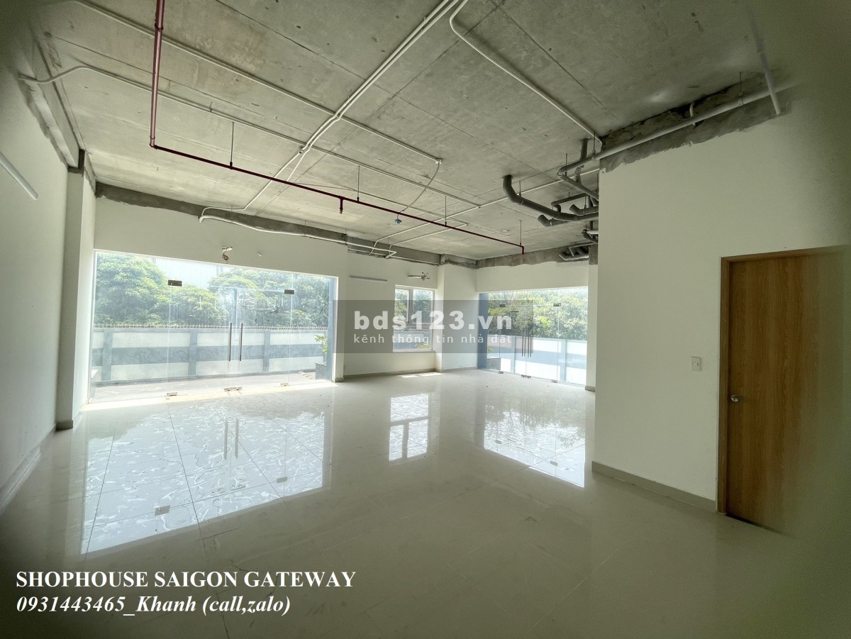 Shophouse Saigon Gateway cần cho thuê giá siêu rẻ