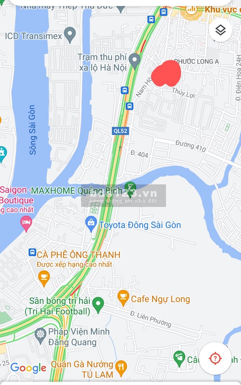 Bán nhà 2MT đường Nam Hòa Tp Thủ Đức DT 89m2