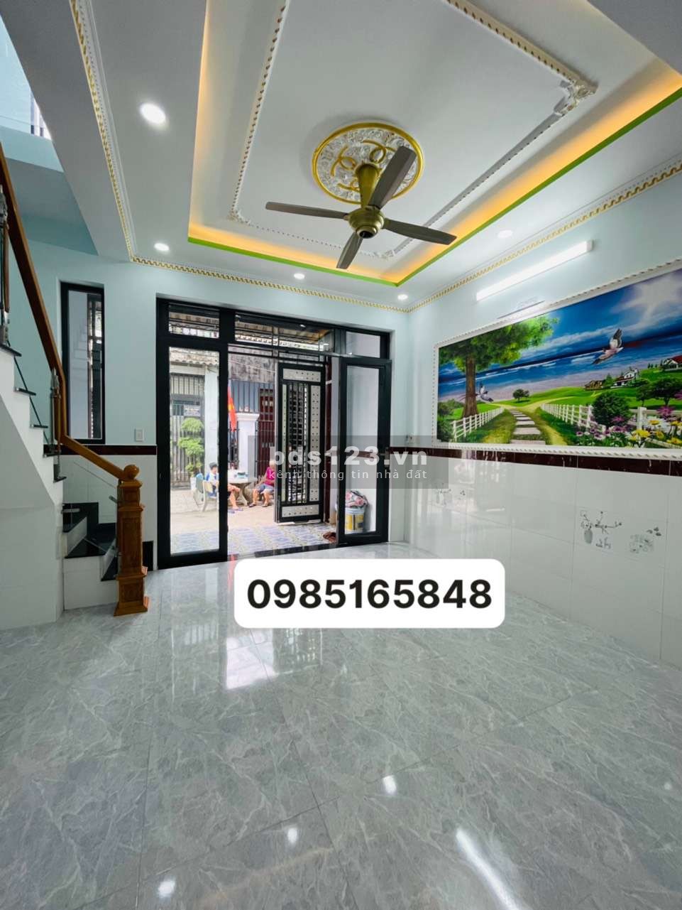 Chính chủ bán nhà 1 lầu 1 trệt ngay chợ Tân Long, hẻm ô tô thoải mái
